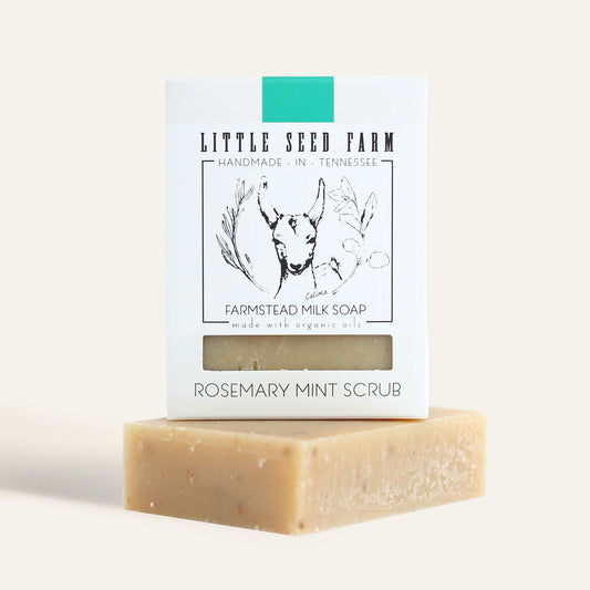 Little Seed Farm • Milk Soap Rosemary Mint Scrub