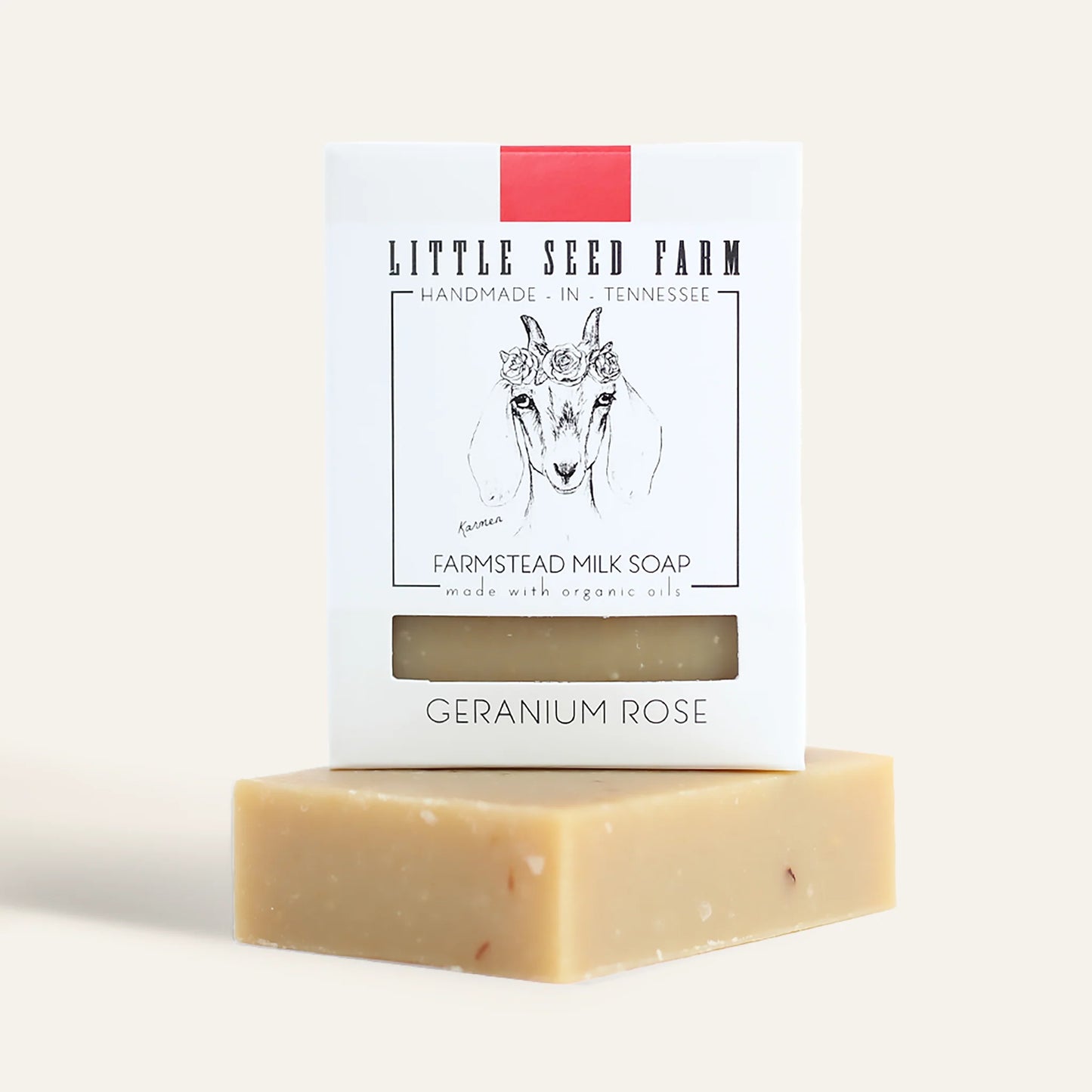 Little Seed Farm • Milk Soap Geranium Rose