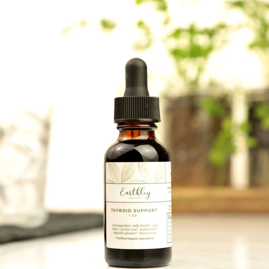 Earthley • Thyroid Support - An Herbal Tincture 1oz