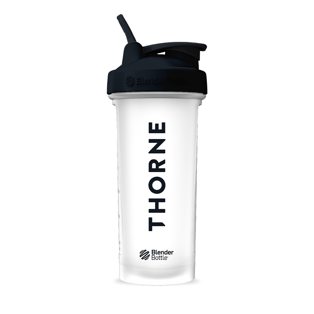 Thorne Shaker Bottle Protein Shake Mixer