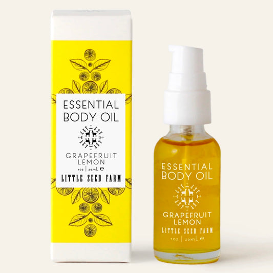 Little Seed Farm • Mini Essential Body Oil Grapefruit Lemon